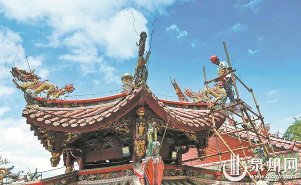 蜂窝配资 为了守护游客和建筑安全 泉州洛江仙公山新增避雷设施